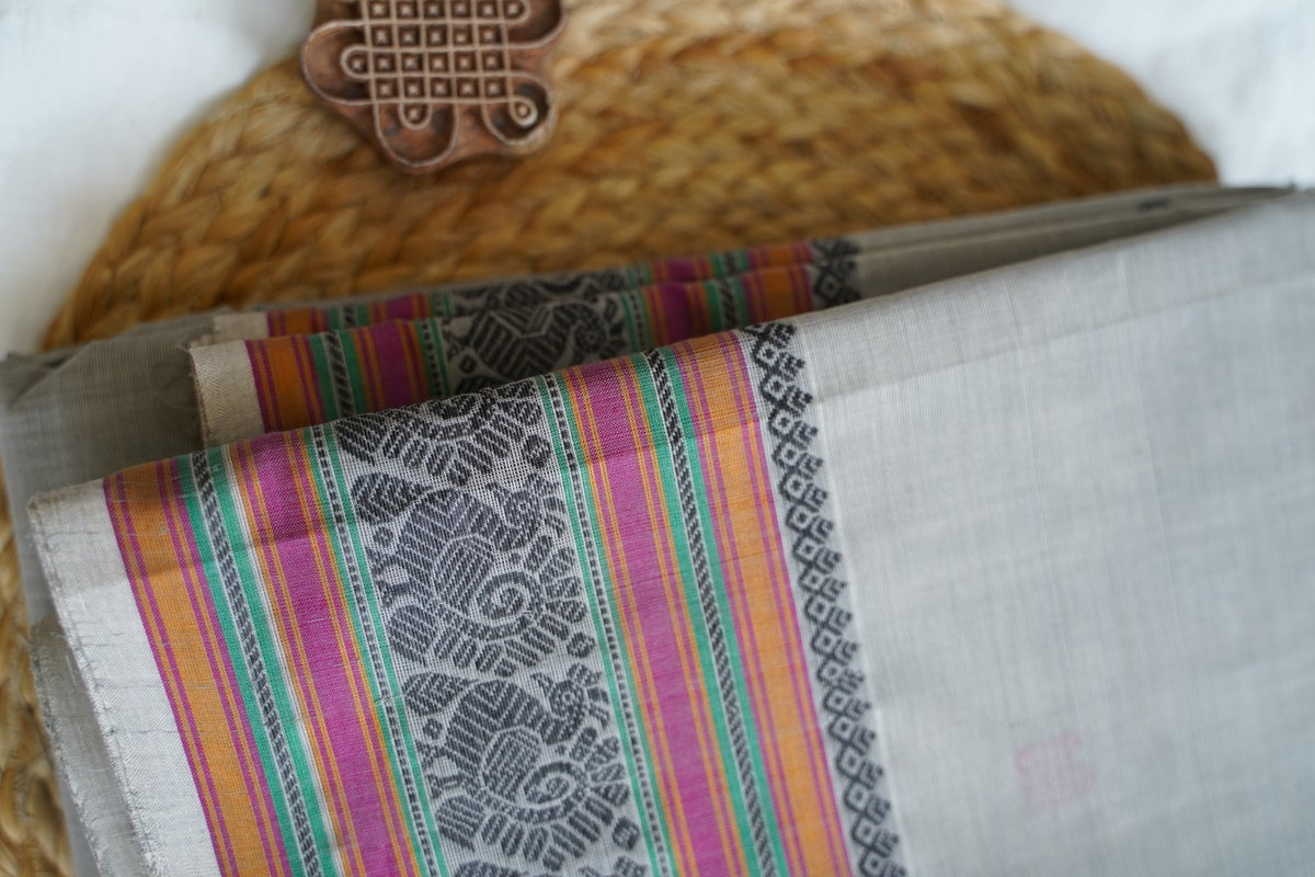Kanchi handloom Cotton Saree PC18024