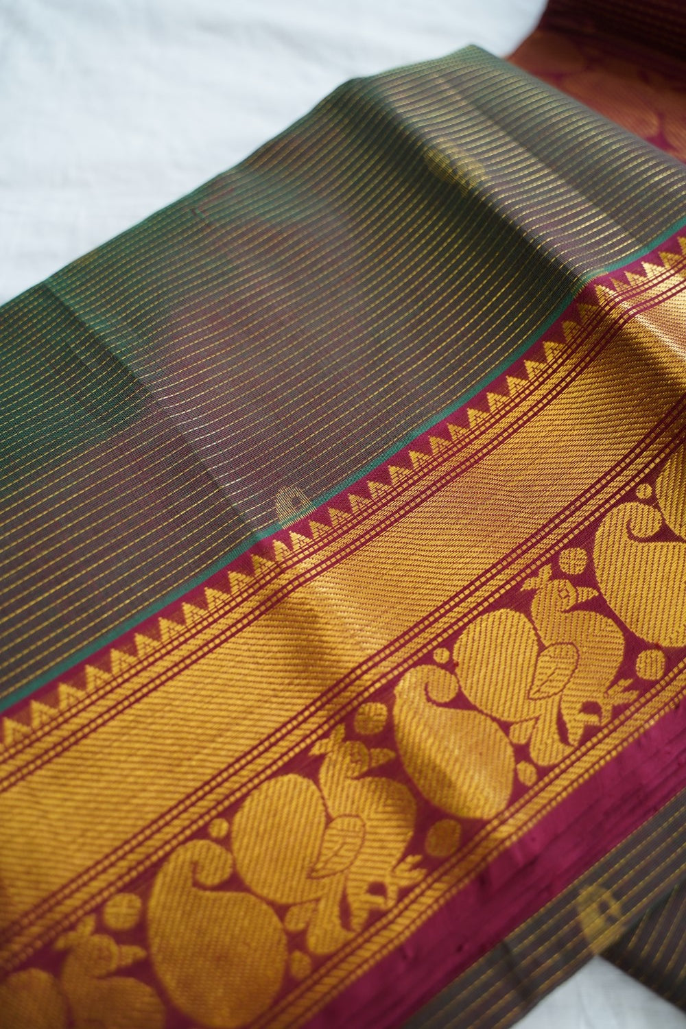 Kanchi Handloom Silk Cotton Saree PC17134