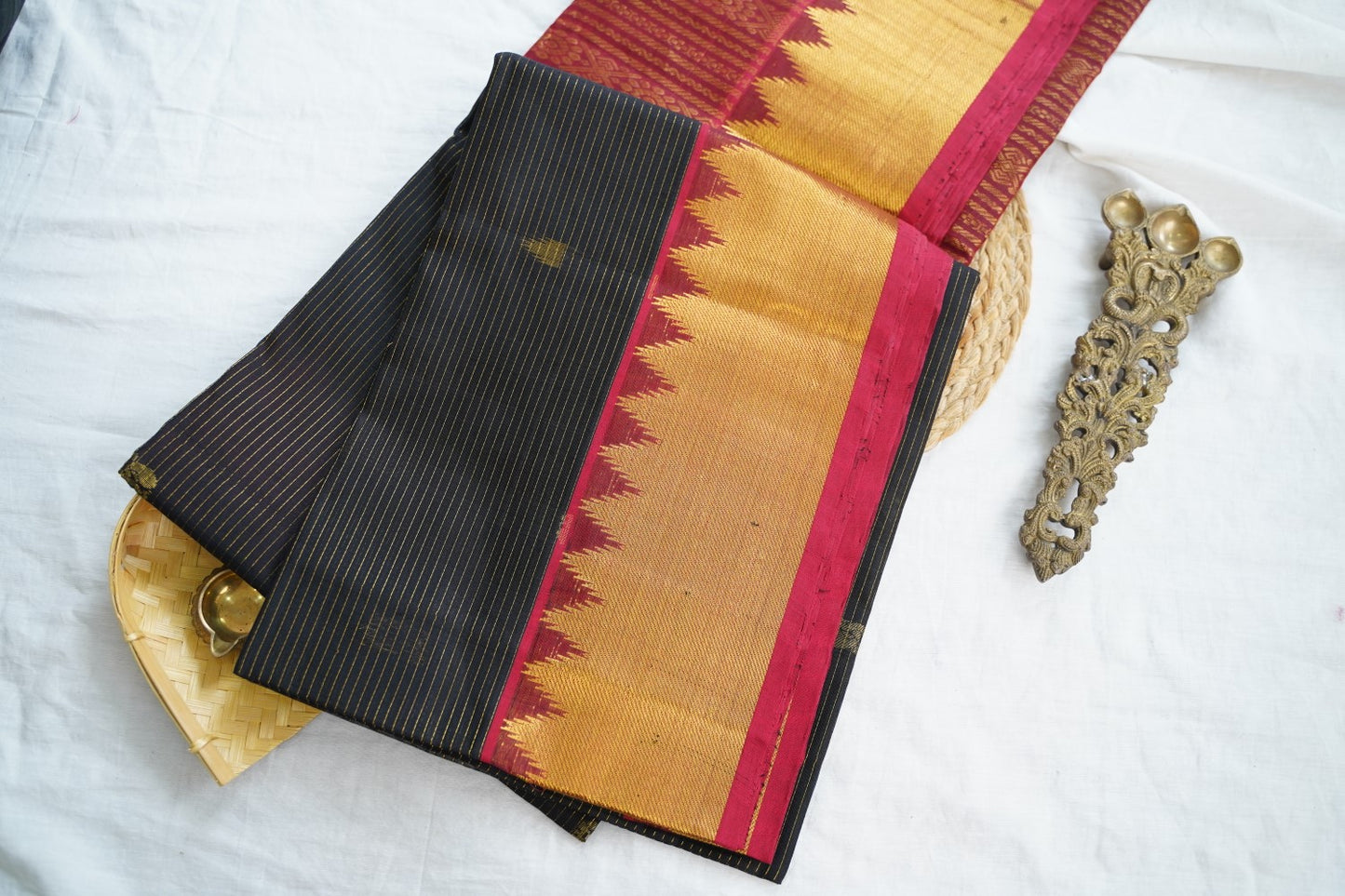 Kanchi Handloom Silk Cotton Saree PC17135