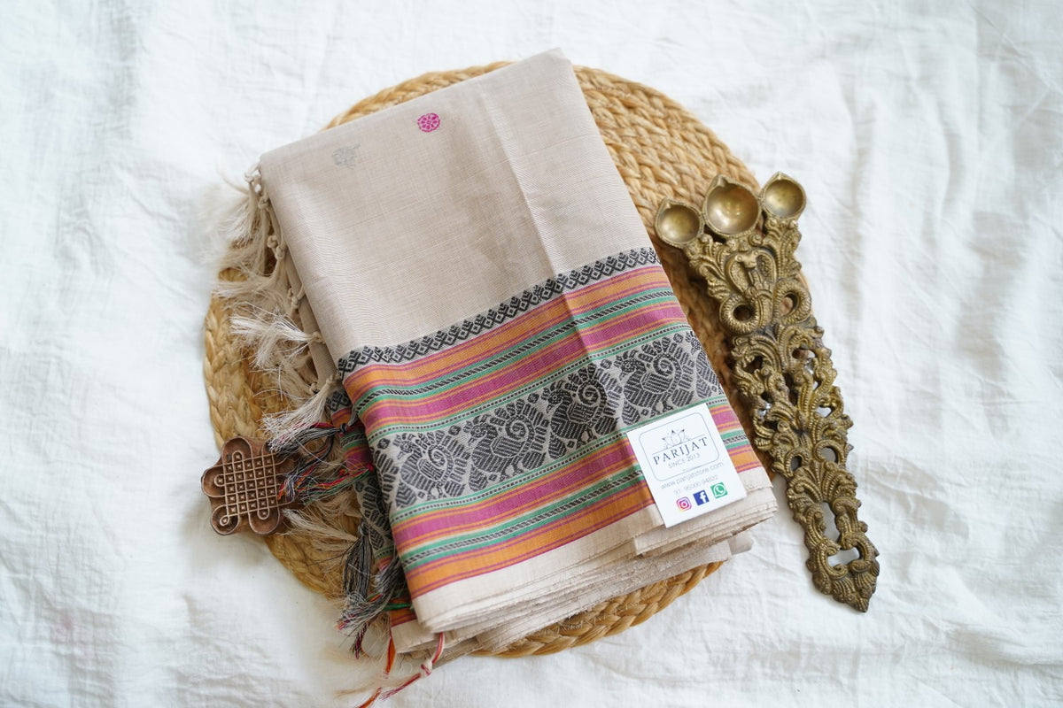 Kanchi handloom Cotton Saree PC18023
