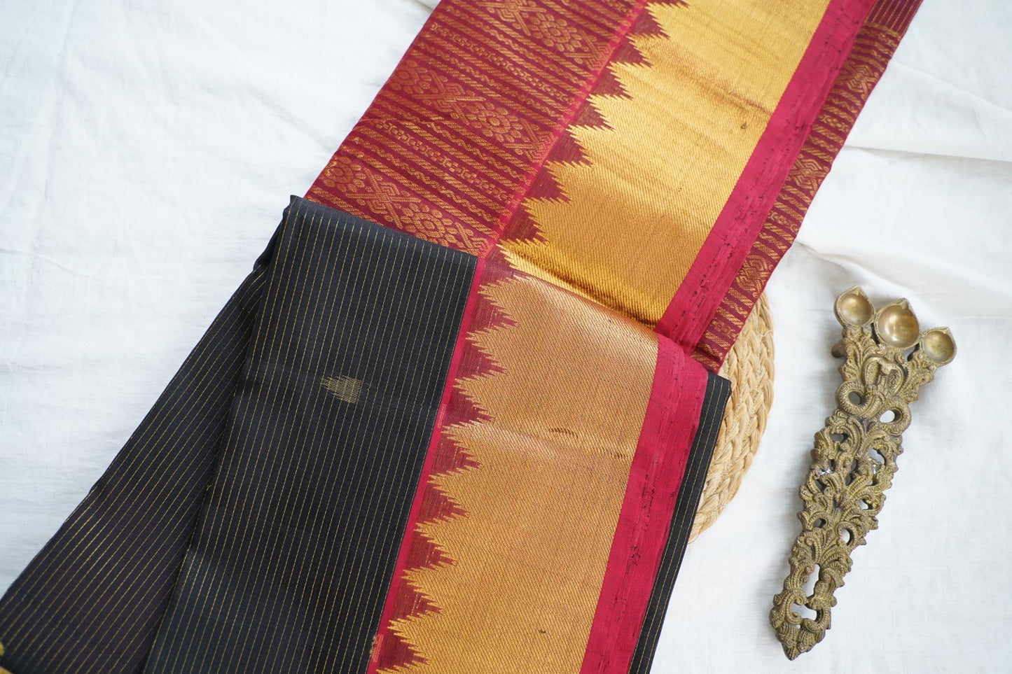 Kanchi Handloom Silk Cotton Saree PC17135