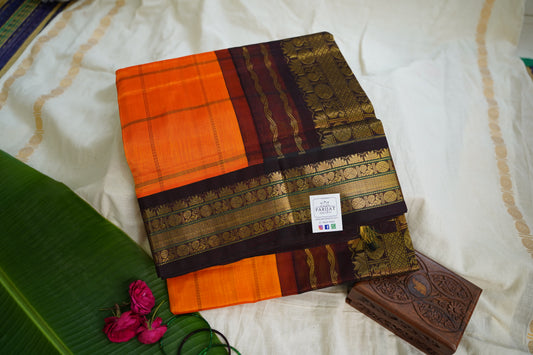 Kanchi Handloom Silk Cotton Saree PC13644