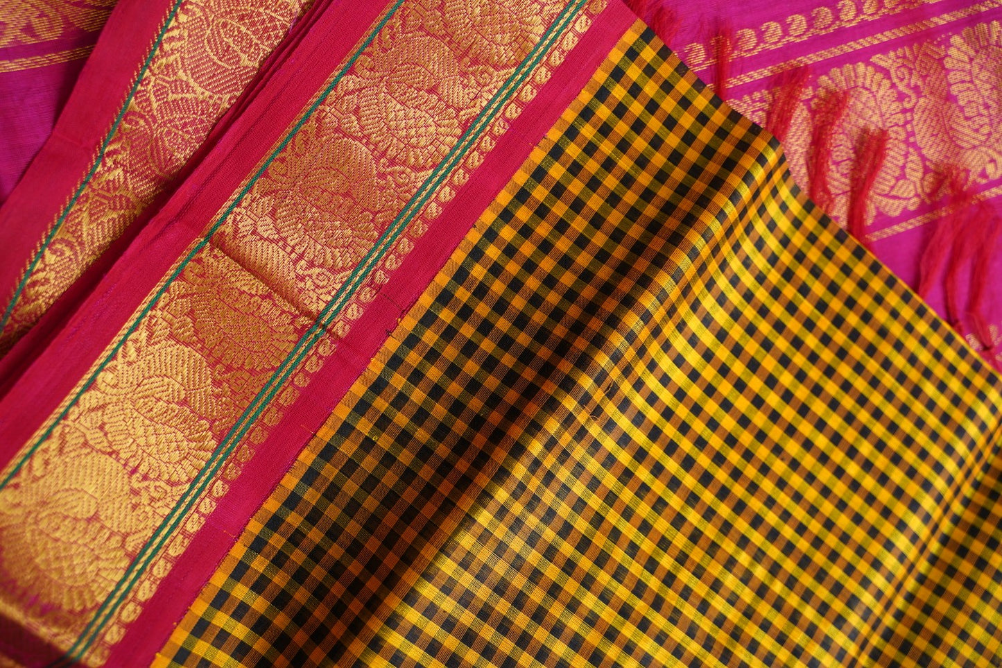 Kanchi Handloom Silk Cotton Saree PC16049