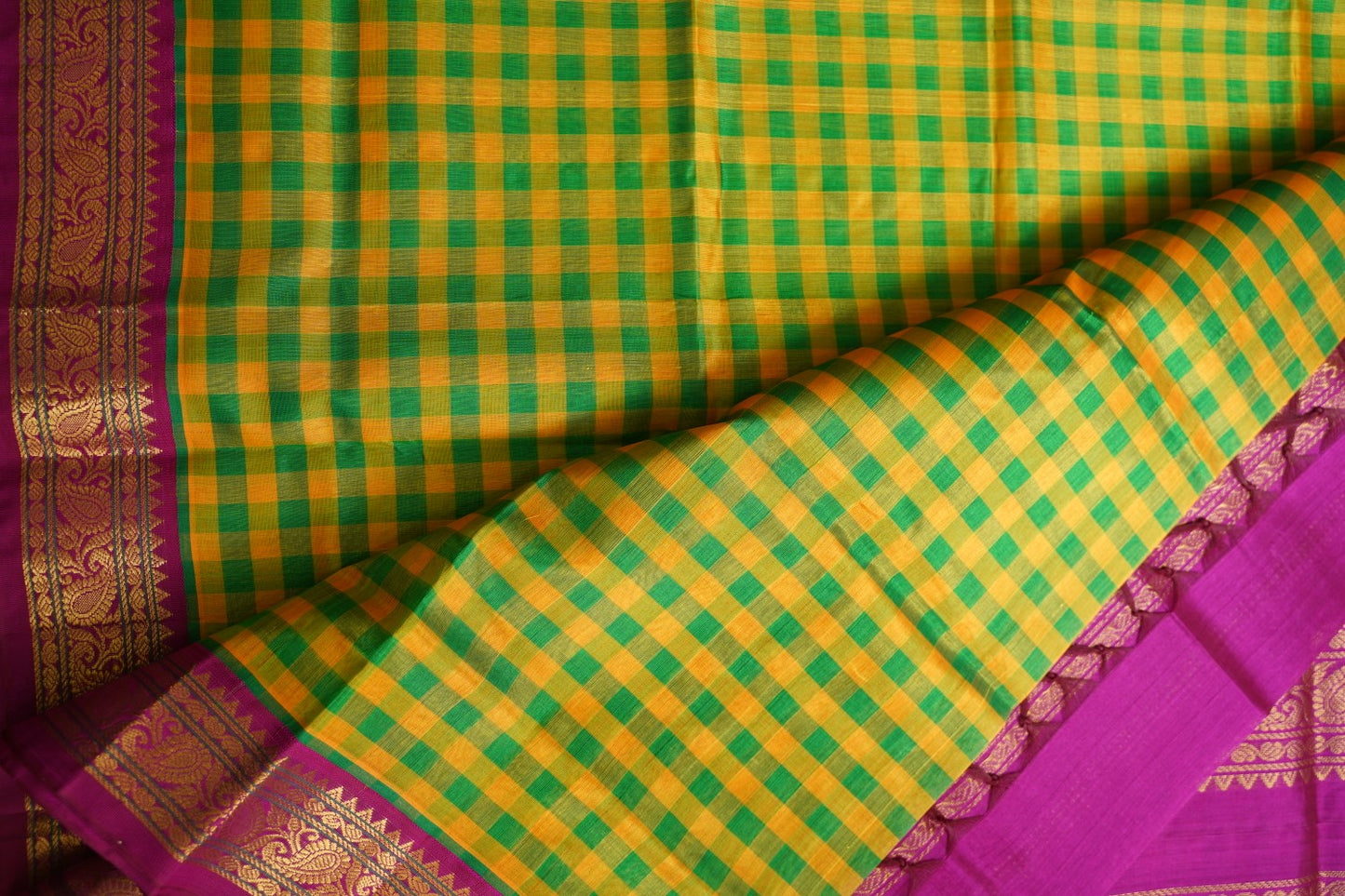 Kanchi Handloom Silk Cotton Saree-PC16044