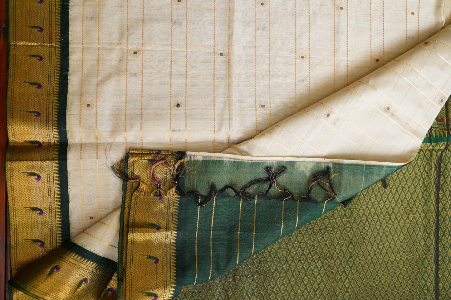 Kanchi Handloom Silk Cotton Saree PC16047