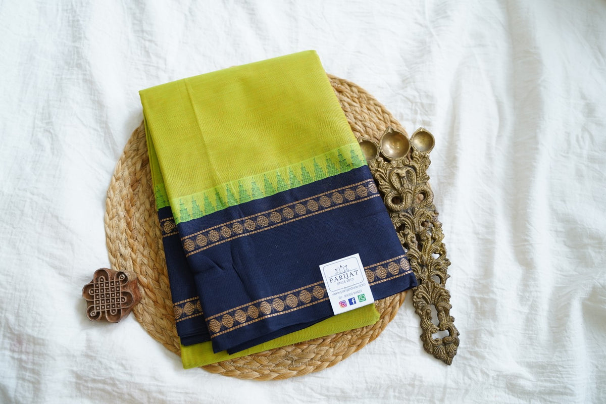 Chettinad handloom Cotton Saree PC17988
