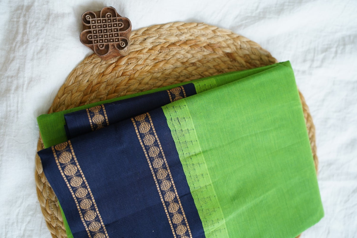 Chettinad handloom Cotton Saree PC17983
