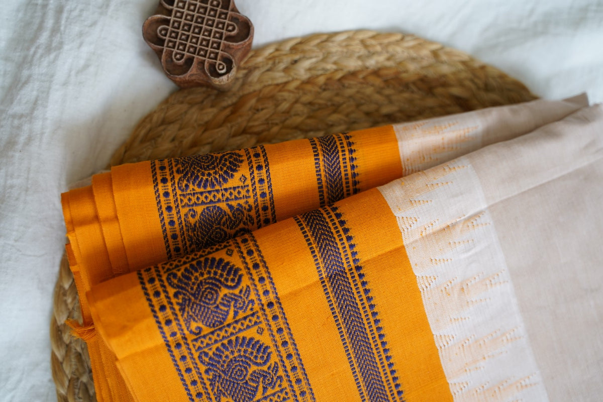 Chettinad handloom Cotton Saree PC17993