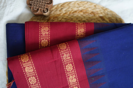 Chettinad handloom Cotton Saree PC17984