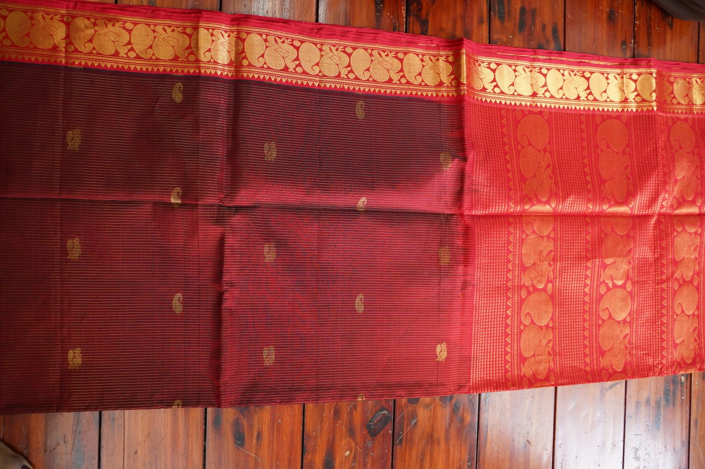 Kanchi Handloom Silk Cotton Saree PC16052