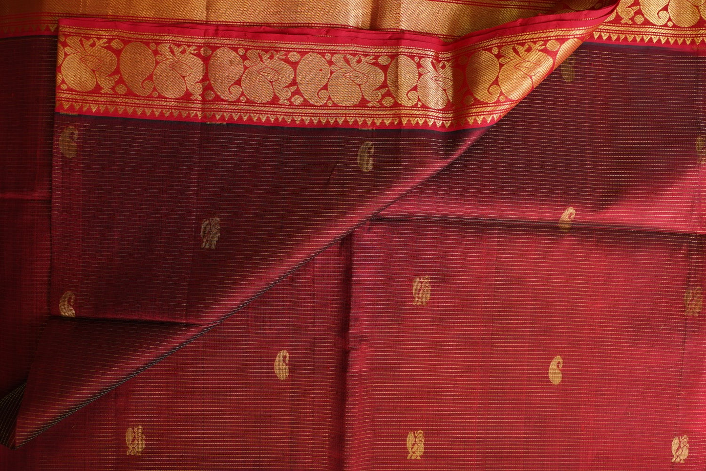 Kanchi Handloom Silk Cotton Saree PC16052