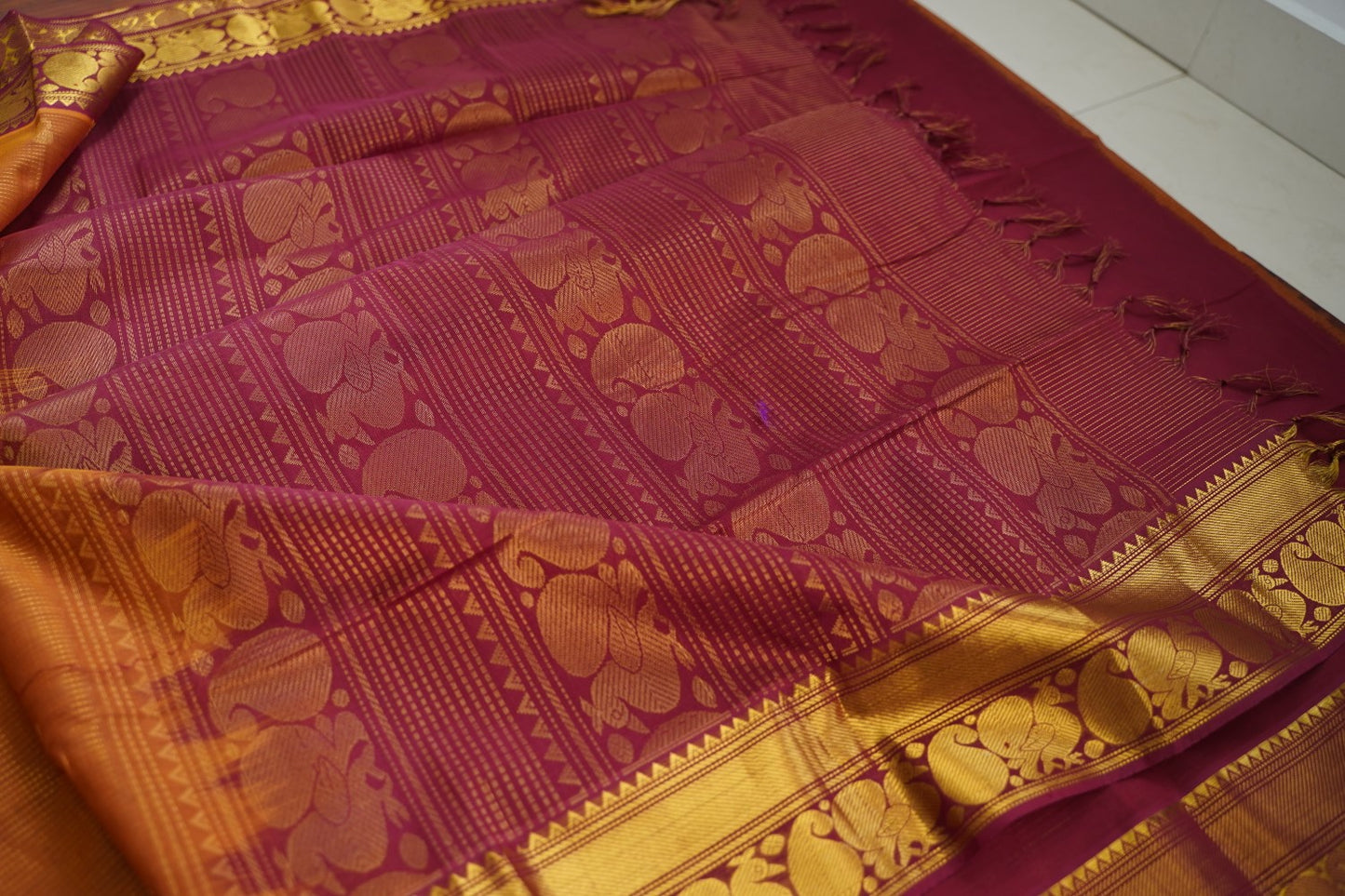 Kanchi Handloom Silk Cotton Saree PC17133