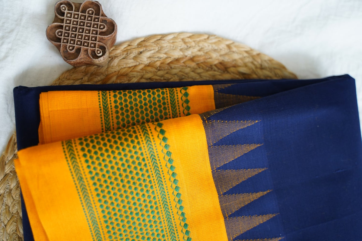 Chettinad handloom Cotton Saree PC17991