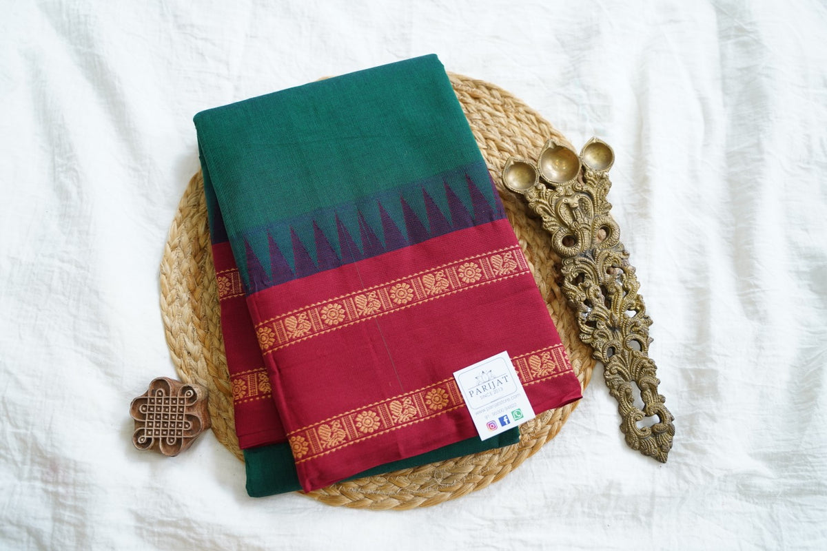 Chettinad handloom Cotton Saree PC17989