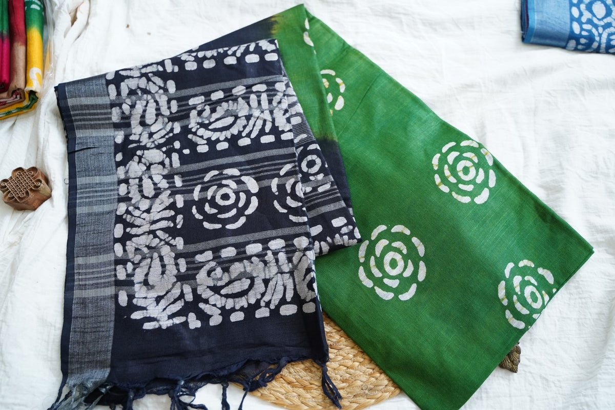Semi Linen saree PC18019