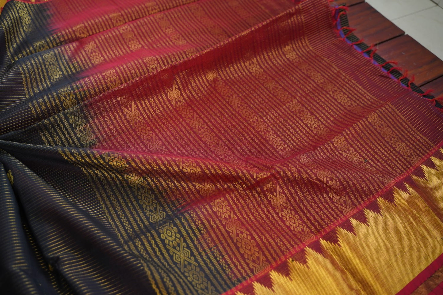 Kanchi Handloom Silk Cotton Saree PC17135