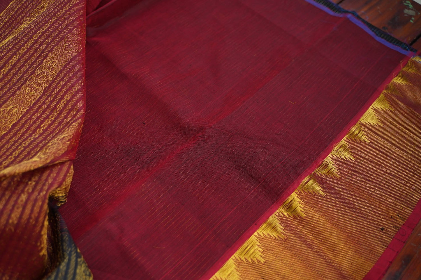 Kanchi Handloom Silk Cotton Saree PC17135