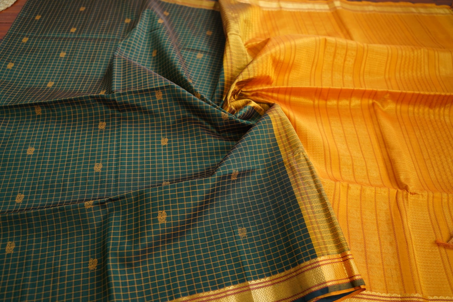Kanchi Handloom Silk Cotton Saree PC17137