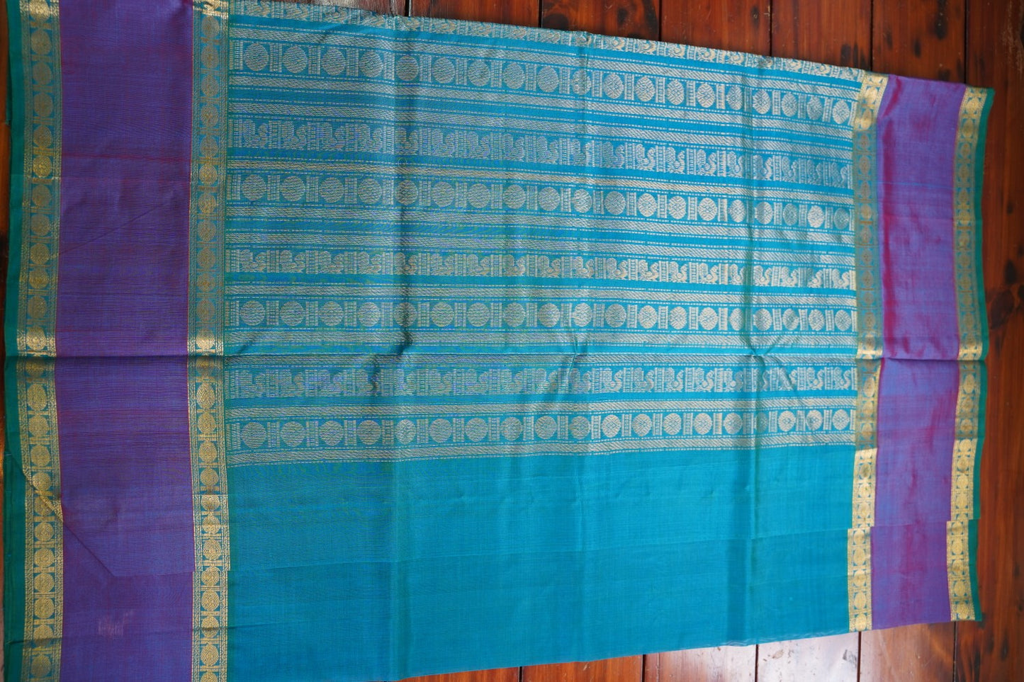 Kanchi Handloom Silk Cotton Saree-PC16090