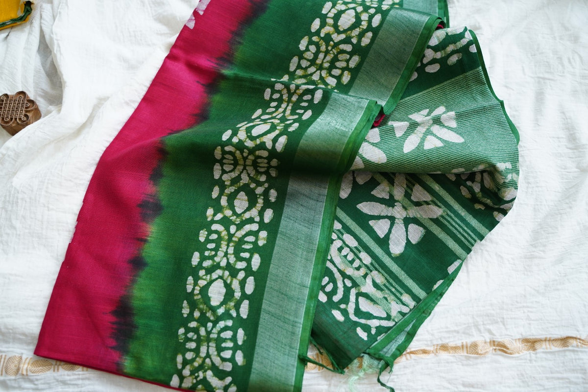 Semi Linen saree PC18008