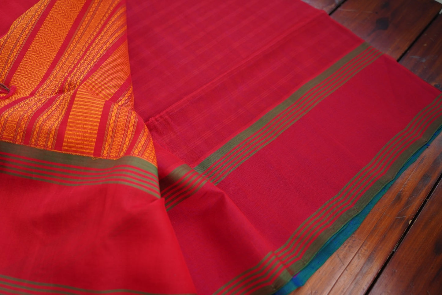 Kanchi Handloom Silk Cotton Saree PC17138
