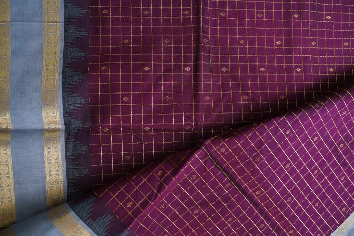 Kanchi Handloom Silk Cotton Saree PC16050