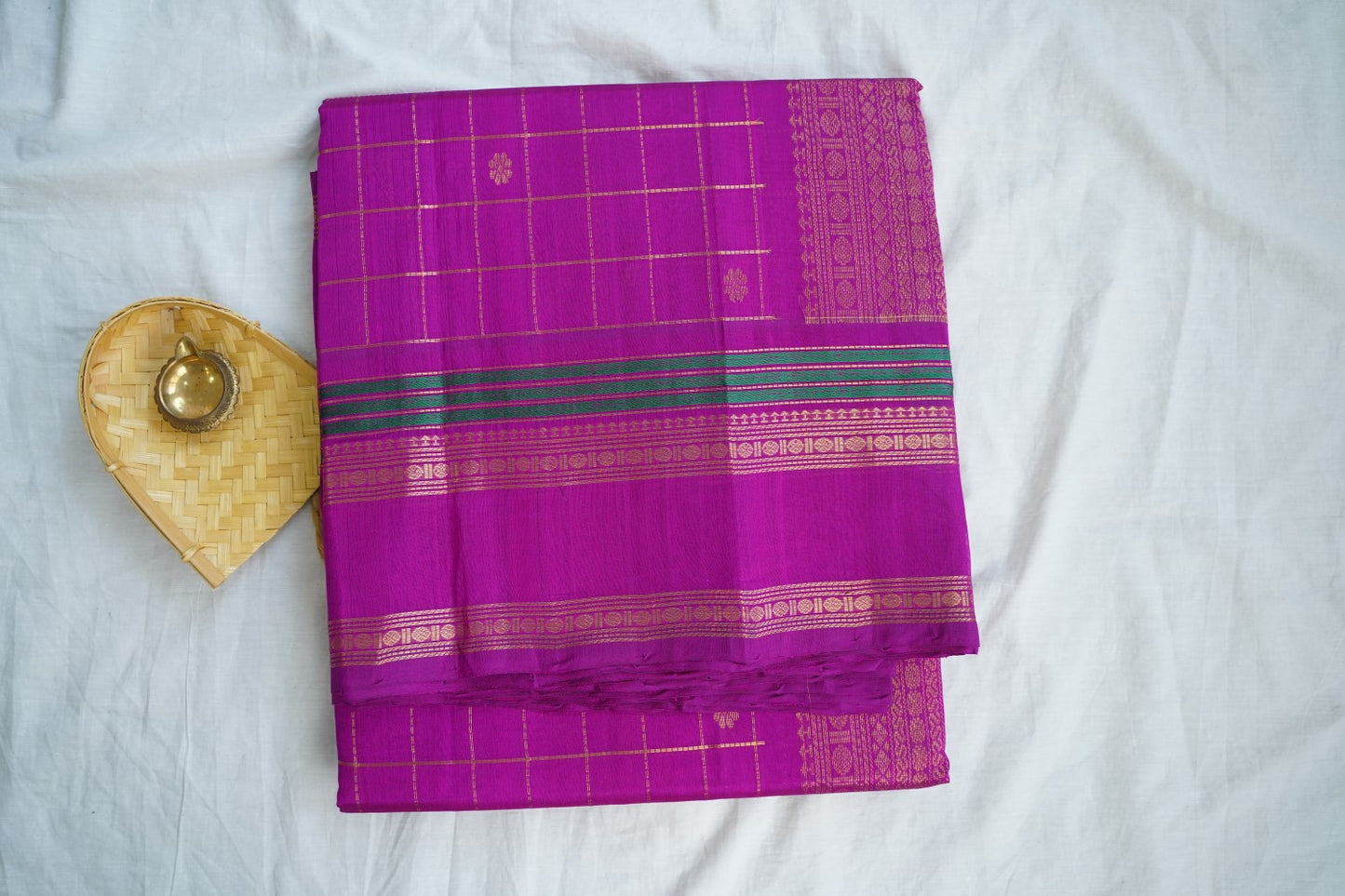 Kanchi Handloom Silk Cotton Saree PC17146