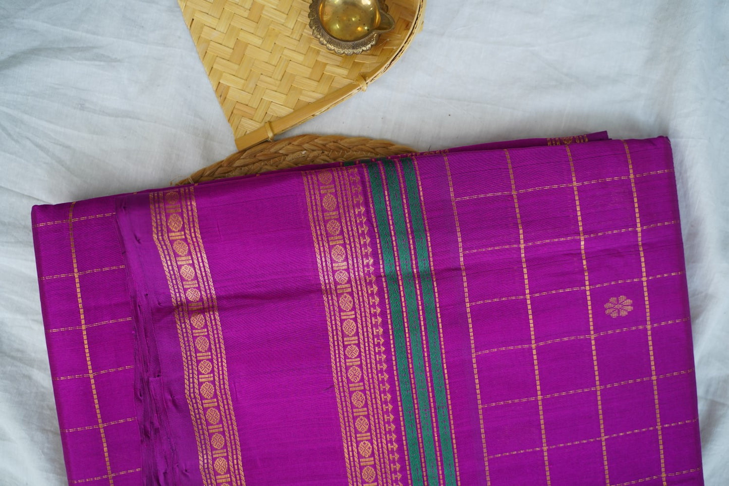 Kanchi Handloom Silk Cotton Saree PC17146