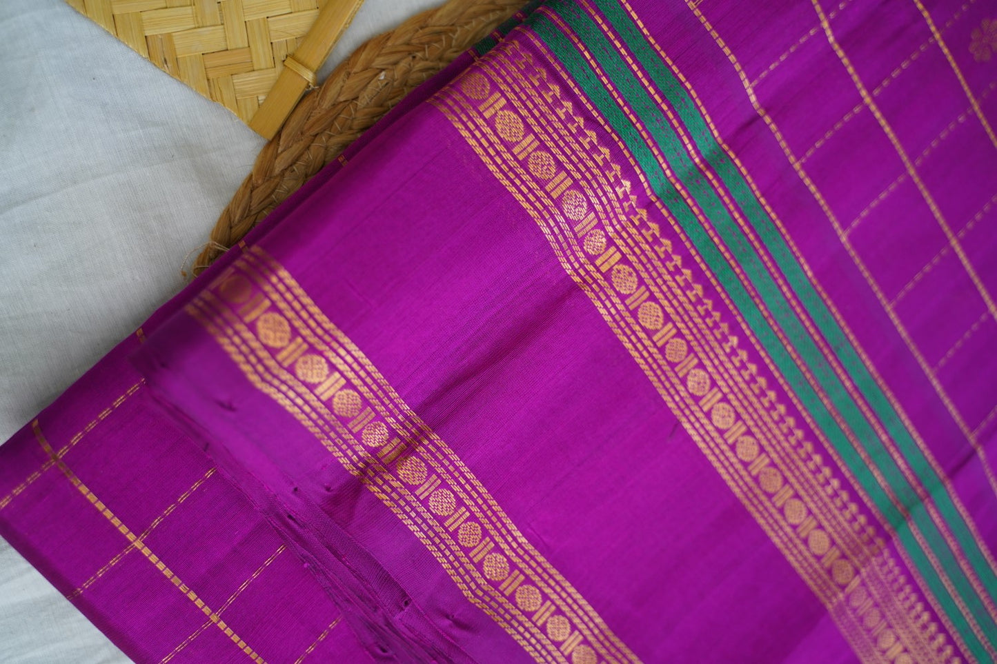 Kanchi Handloom Silk Cotton Saree PC17146