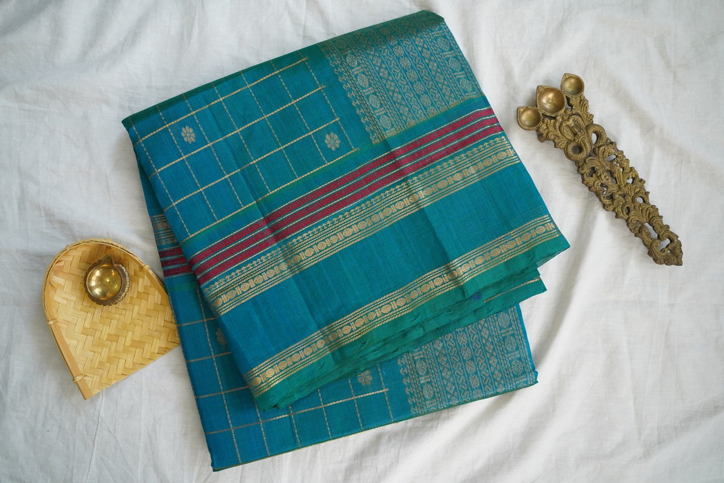 Kanchi Handloom Silk Cotton Saree PC17145