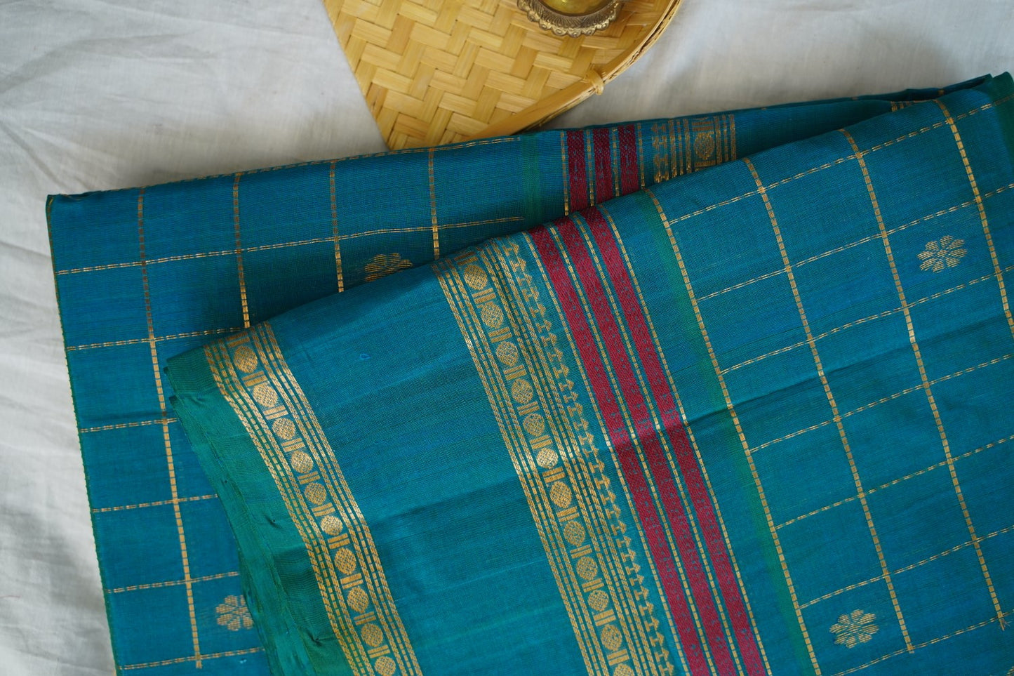 Kanchi Handloom Silk Cotton Saree PC17145
