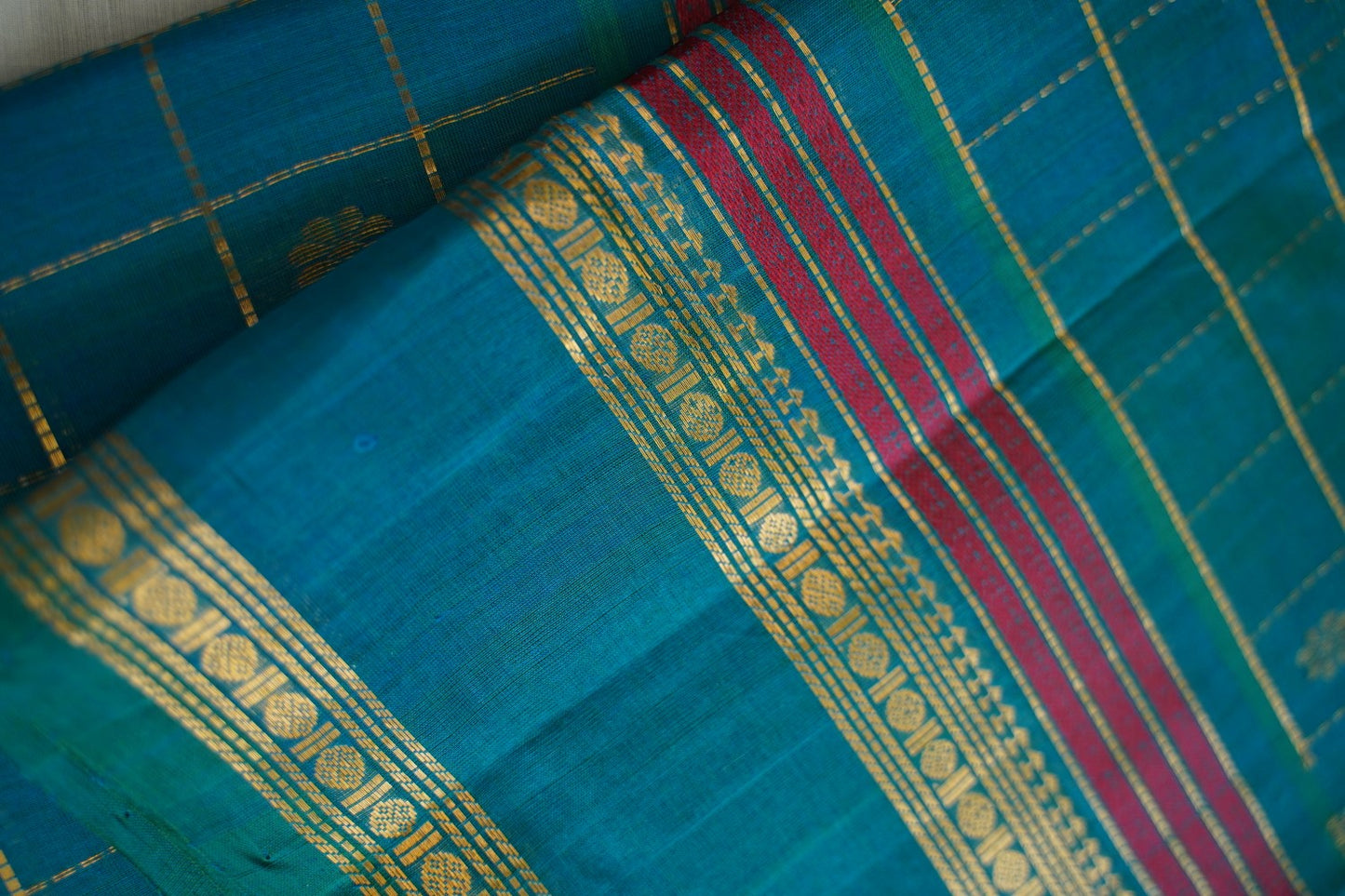 Kanchi Handloom Silk Cotton Saree PC17145