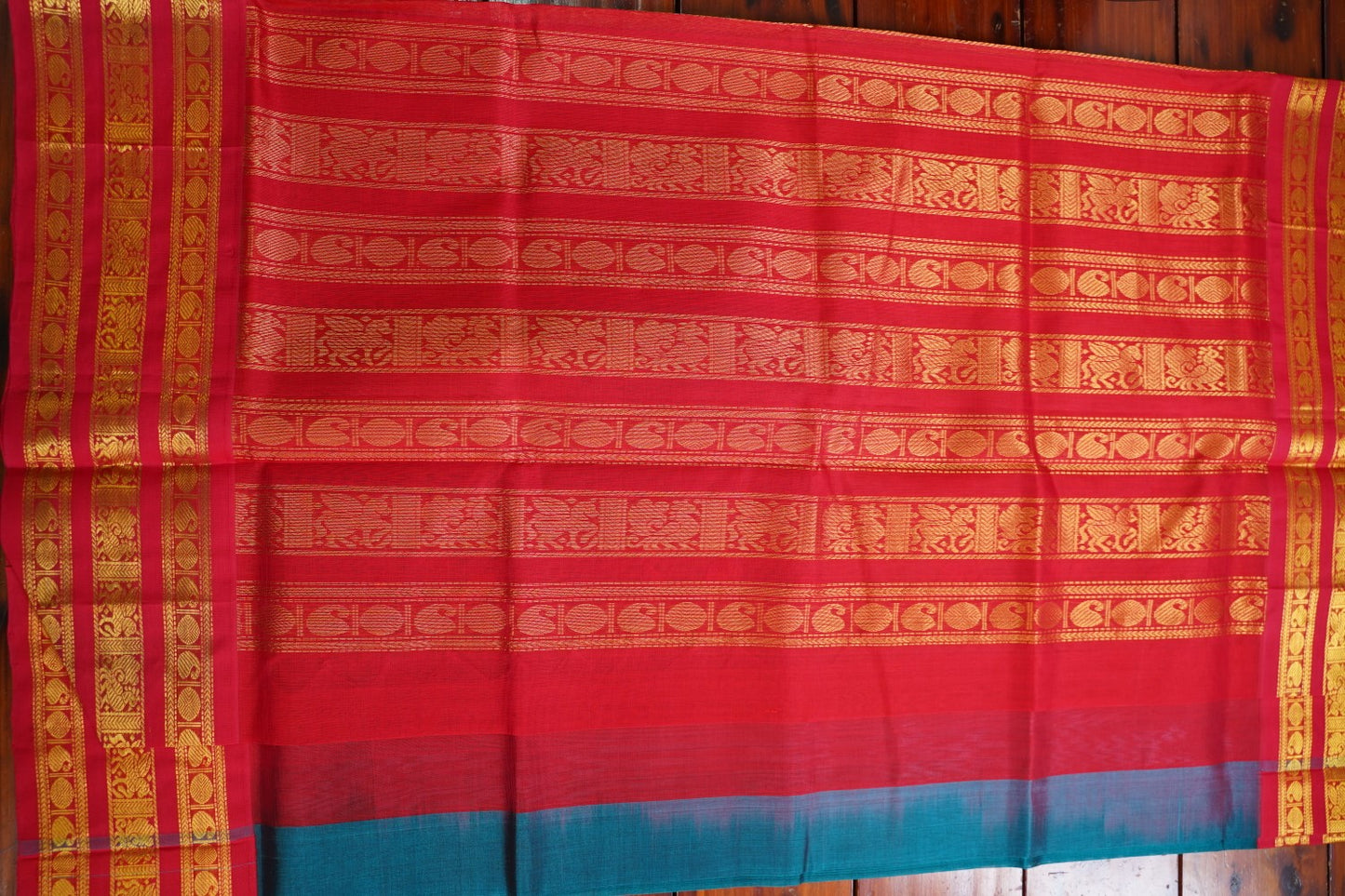 Kanchi Handloom Silk Cotton Saree PC16061
