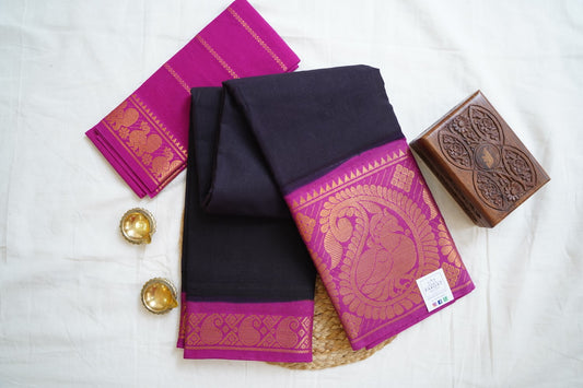 Sungadi Cotton Saree  With Blouse PC13578