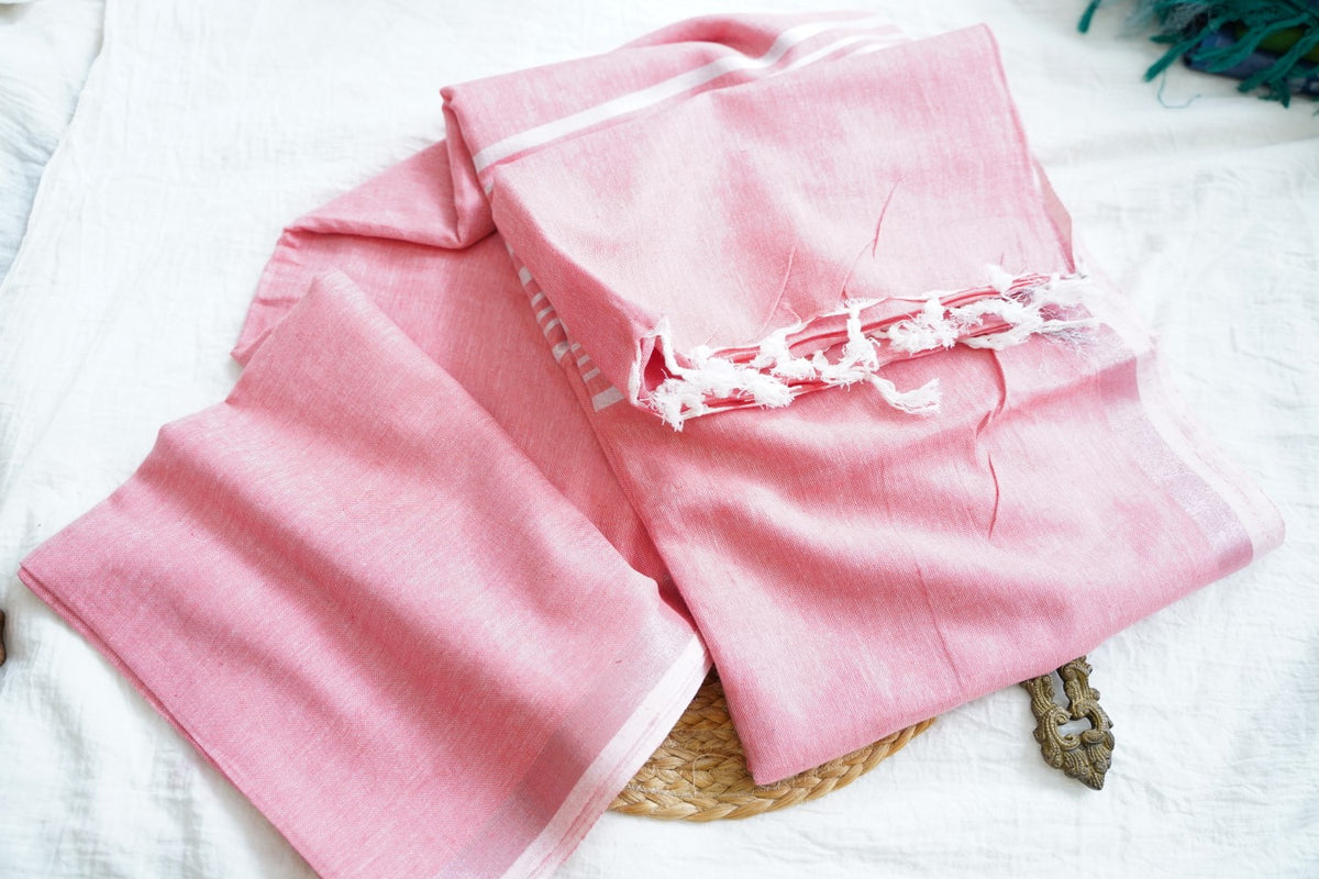 Semi Linen saree PC18006