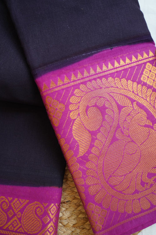 Sungadi Cotton Saree  With Blouse PC13578