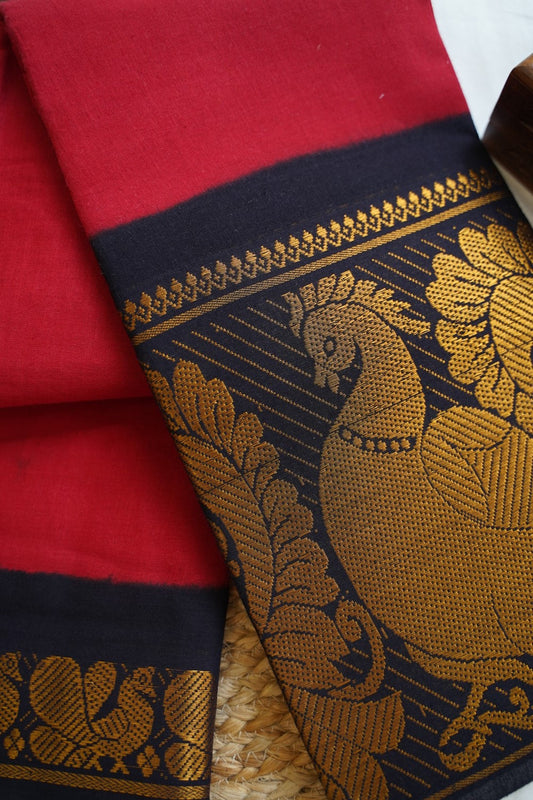 Sungadi Cotton Saree  With Blouse PC13583