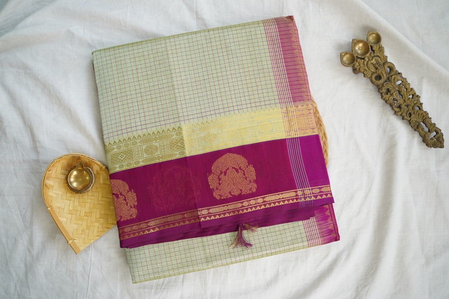 Kanchi Handloom Silk Cotton Saree PC17153