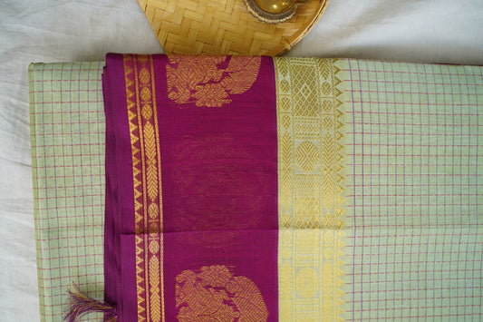 Kanchi Handloom Silk Cotton Saree PC17153