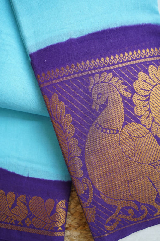Sungadi Cotton Saree  With Blouse PC13581