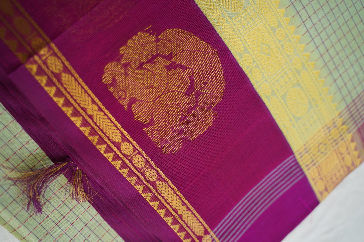 Kanchi Handloom Silk Cotton Saree PC17153