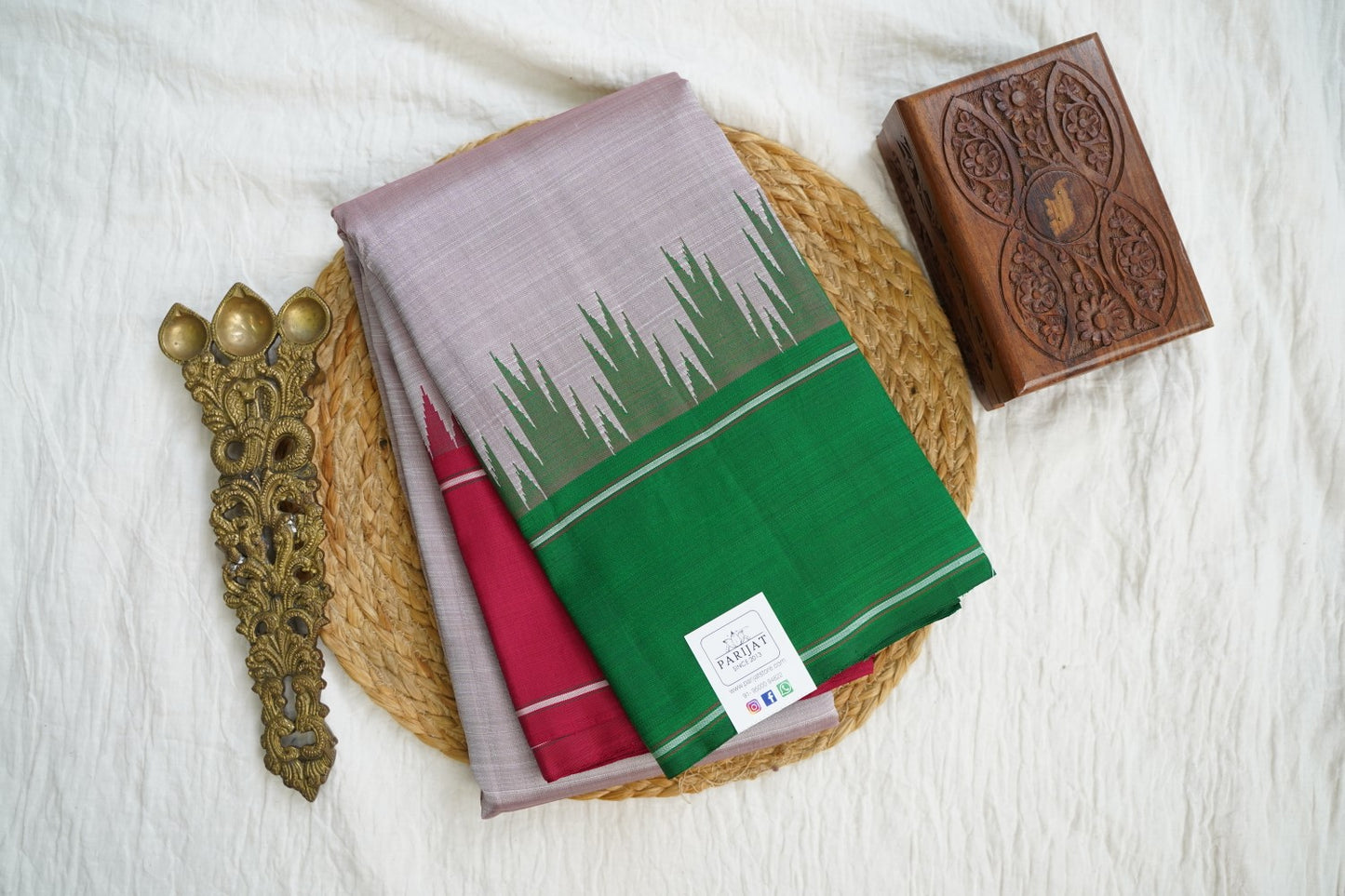 Pure Kanchi Silk Saree -PC16075