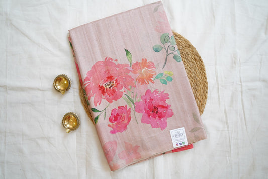 Semi tussar Fancy saree PC14187