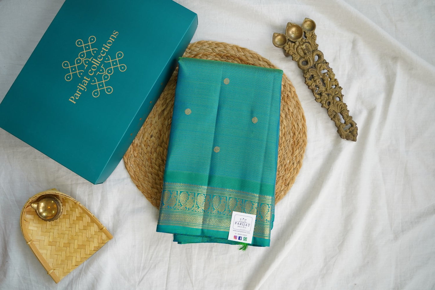Pure Vairaoosi Kanchi Silk Saree PC17164
