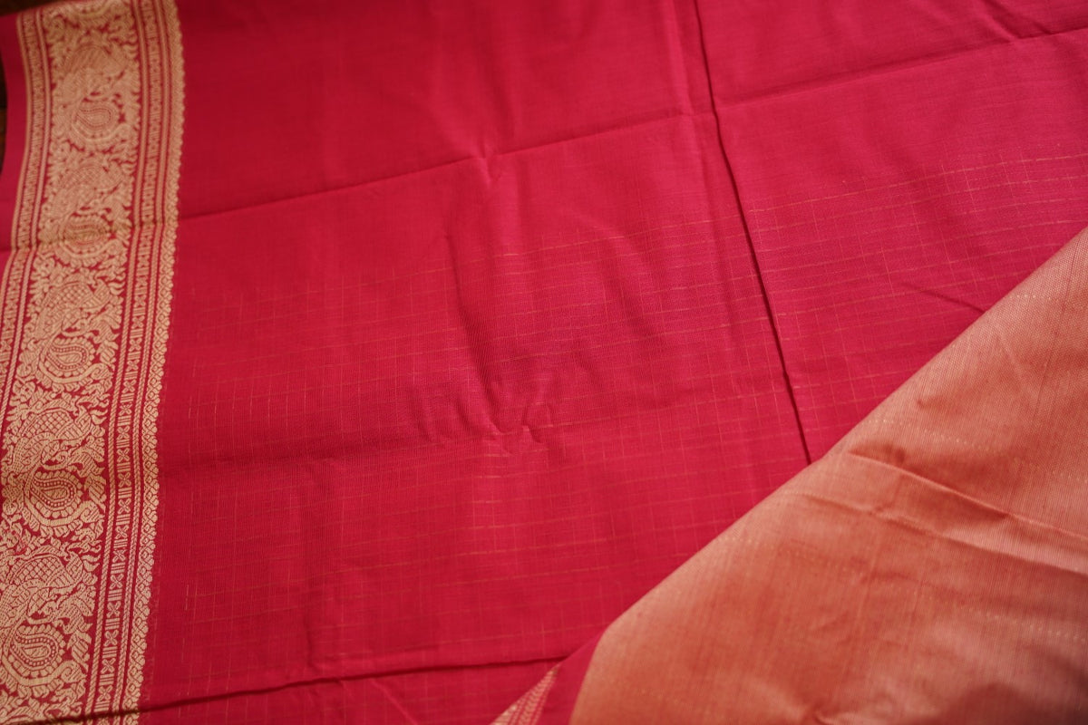 Kanchi handloom Cotton Saree PC18025