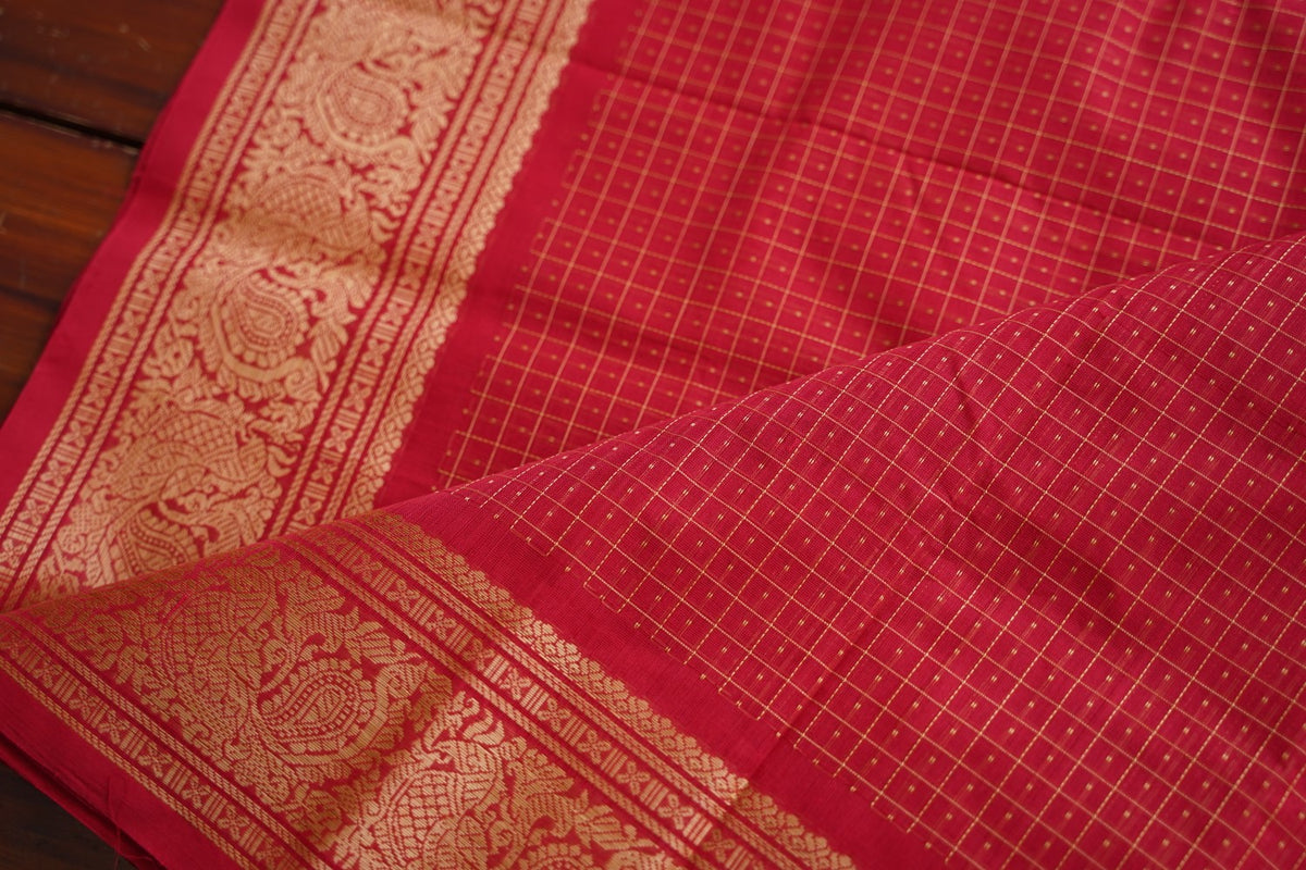 Kanchi handloom Cotton Saree PC18025