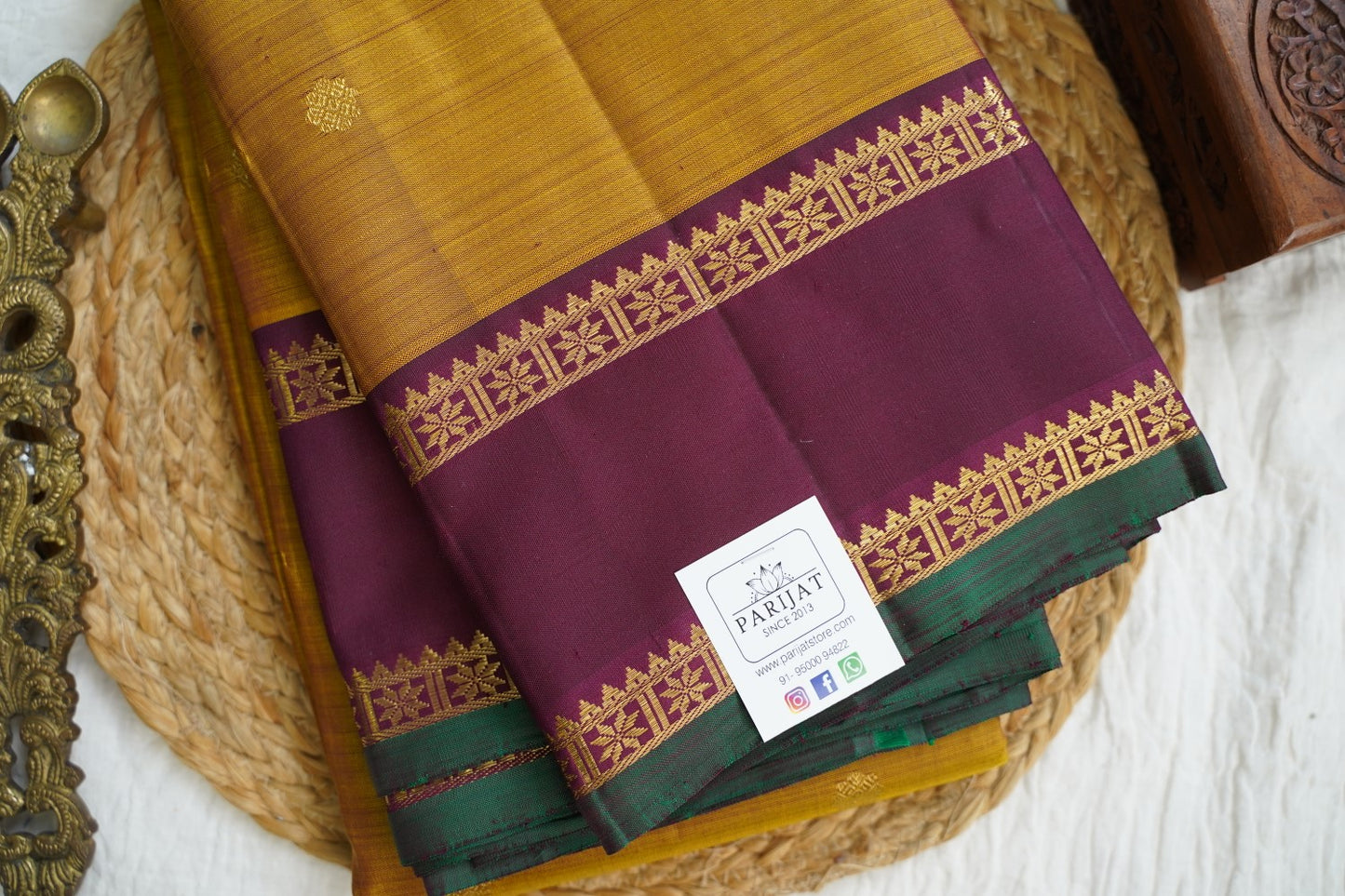 Pure Kanchi Silk Saree PC16070