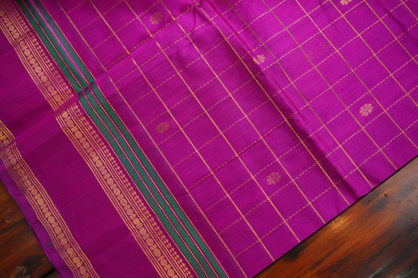 Kanchi Handloom Silk Cotton Saree PC17146