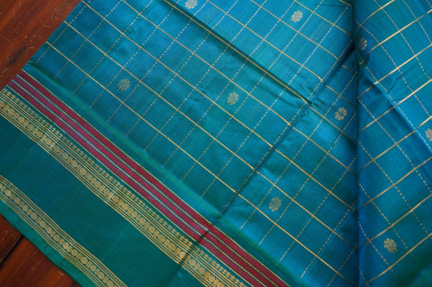 Kanchi Handloom Silk Cotton Saree PC17145