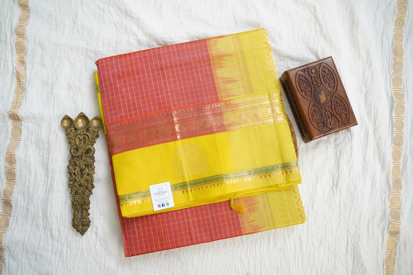 Kanchi Handloom Silk Cotton Saree PC16087